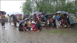 Hujan lebat rusak lebih dari 1.400 rumah Rohingya di Bangladesh